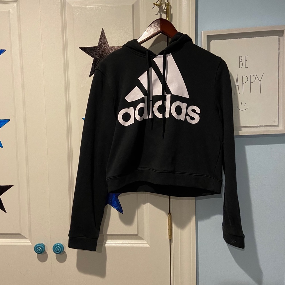 Adidas cropped hoody